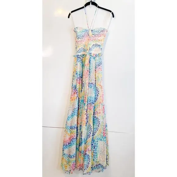 Rococo Sand NWT Okimi Multicolor Maxi Dress - Picture 4 of 10